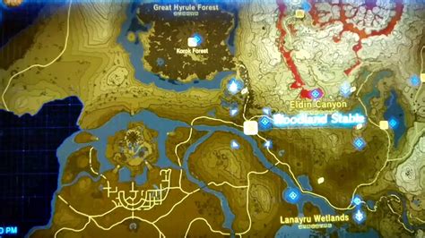 korok forest location.